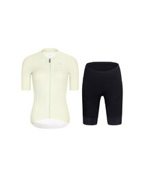 RIVANELLE Cyklistický krátký dres a krátké kalhoty - ELEVATE - černá/ivory